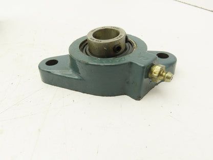 Dodge 123610 2-Bolt Flange Mount Ball Bearing 3/4" Bore Lot of 2