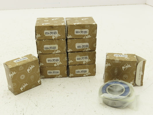 KML 6004-2RDQE6 Wheel Bearing 20 mm ID 42 mm OD Lot of 10