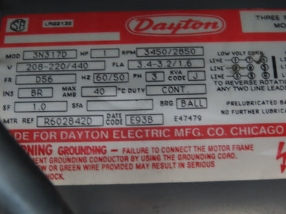 Donaldson 75 Torit Cabinet Metal Dust Collector 1Hp 3Ph Motor 230/460V