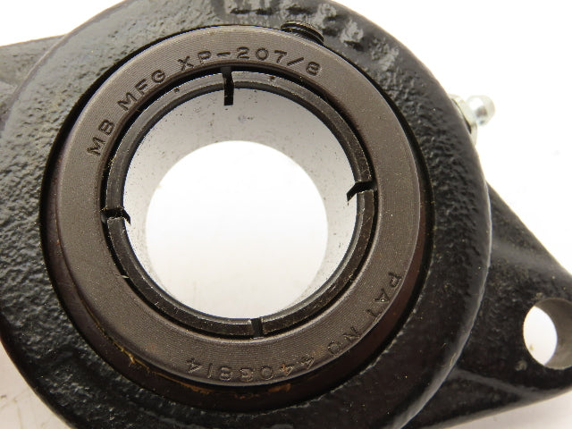 Krown Regal KFC2 25 1 7/16 2- Bolt Flange Mount Ball Bearing 1-7/16" Bore