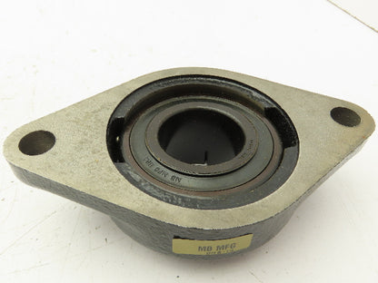 Krown Regal KFC2 25 1 7/16 2- Bolt Flange Mount Ball Bearing 1-7/16" Bore