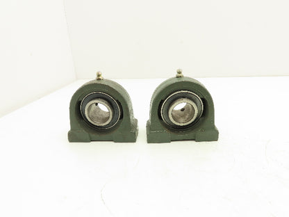 FK PA205 Pillow Block Insert Bearing 1" Bore Lot of 2