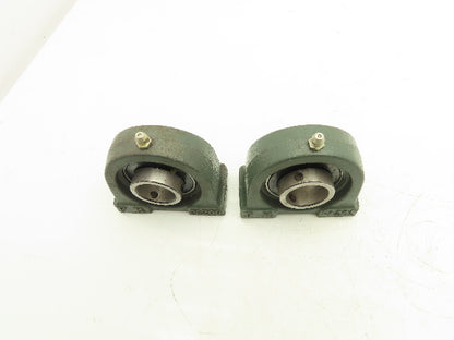 FK PA205 Pillow Block Insert Bearing 1" Bore Lot of 2