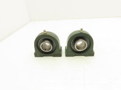 FK PA205 Pillow Block Insert Bearing 1" Bore Lot of 2