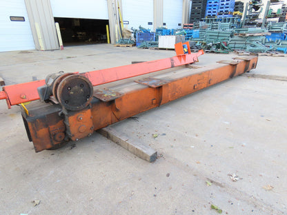 Cleveland Tramrail Motorized Gantry Crane End Truck Drive Floor Track -Bad Motor