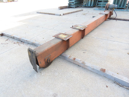 Cleveland Tramrail Motorized Gantry Crane End Truck Drive Floor Track -Bad Motor