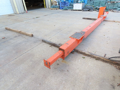 Cleveland Tramrail Motorized Gantry Crane End Truck Drive Floor Track 1.5Hp 480V