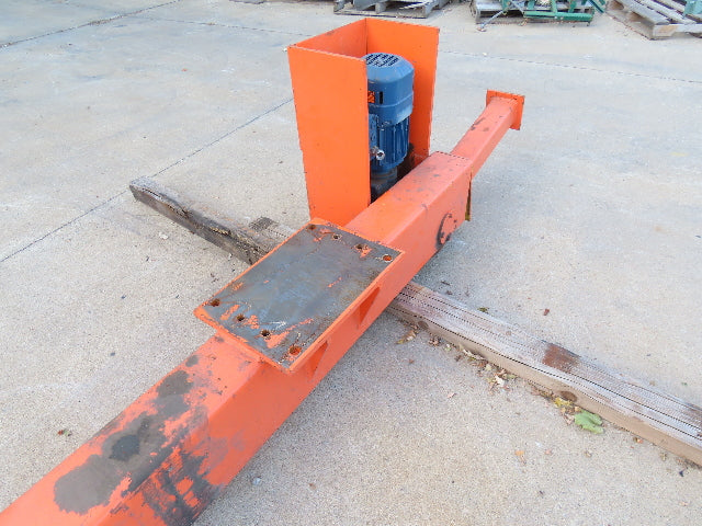 Cleveland Tramrail Motorized Gantry Crane End Truck Drive Floor Track 1.5Hp 480V