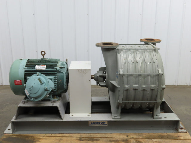 Lamson 515-5-0-AD Multistage Centrifugal Blower 40Hp 230/460V 3500RPM Haz Loc