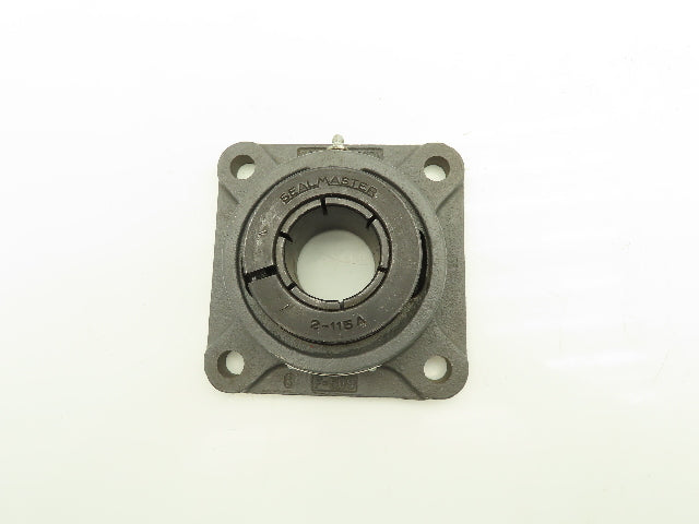 SealMaster MSF-28T 4-Bolt Flange Mount Ball Bearing 1-3/4" Bore