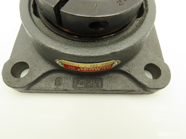 SealMaster MSF-28T 4-Bolt Flange Mount Ball Bearing 1-3/4" Bore