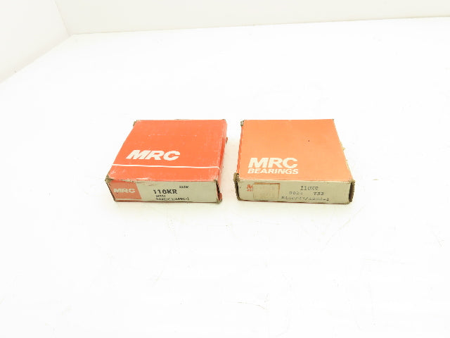 MRC 110KR Angular Contact Bearing 50 mm Bore 80 mm OD Lot of 2