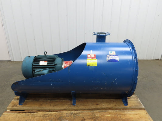 Spencer 4025-H Multistage Centrifugal Blower 25Hp 230/460V 825CFM 14.7PSIA 6x6"