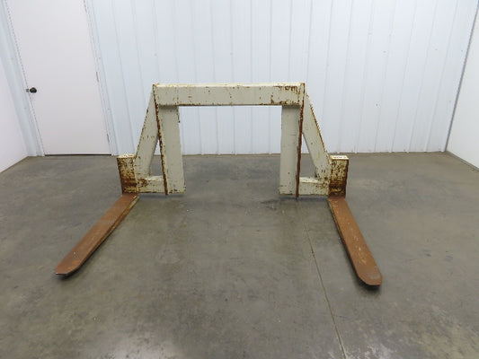 Cascade Fixed Fork Spreader Class 4 Type 84" OD 6x47" Forks 48" Carriage