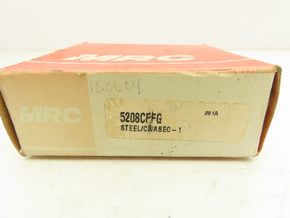 MRC 5208CFFG Double Row Angular Contact Bearing 40 mm Bore 80 mm OD