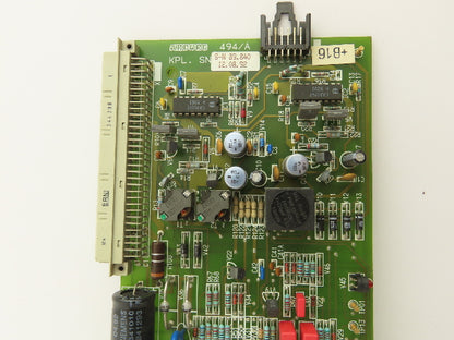 Arburg 494/A Amplifier Circuit Board Card from Injection Molding Machine