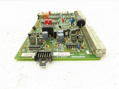 Arburg 494/A Amplifier Circuit Board Card from Injection Molding Machine