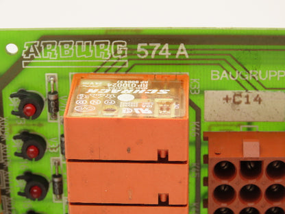 Arburg 574A Relay Board from Injection Molding Machine
