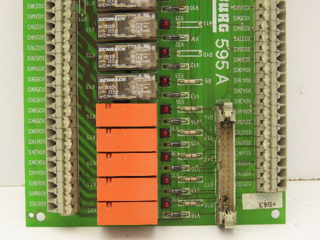 Arburg 595A Relay Board from Injection Molding Machine