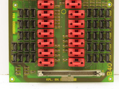 Arburg 534 Fused Circuit Board Control Card from Injection Molding Machine