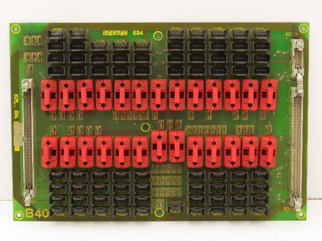 Arburg 534 Fused Circuit Board Control Card from Injection Molding Machine