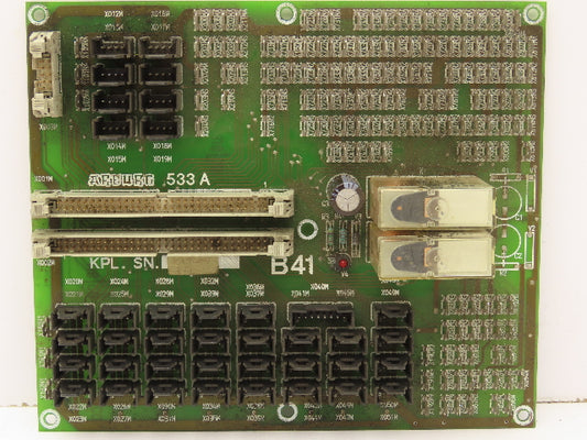 Arburg 533A Terminal Connector Relay Board from Injection Molding Machine