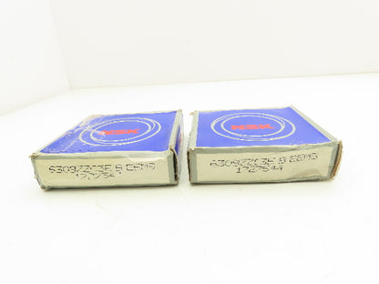 NSK 6309ZZC3 Deep Groove Ball Bearing 45 mm ID 100 mm OD Lot of 2
