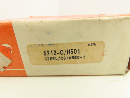 MRC 5212-C/H501 Ball Bearing 60 mm ID 110 mm OD