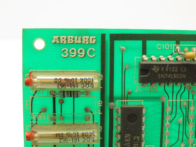 Arburg 399C Circuit Board Slot Card from Injection Molding Machine