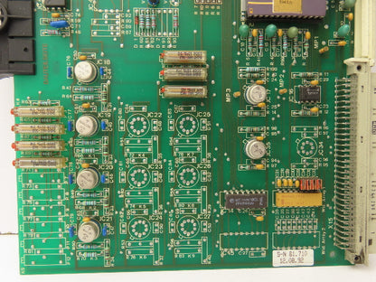 Arburg 399C Circuit Board Slot Card from Injection Molding Machine