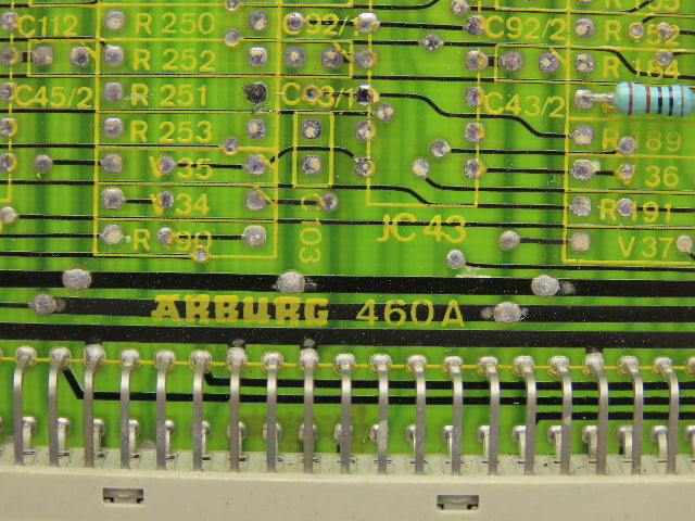 Arburg 460A Circuit Board Slot Card from Injection Molding Machine