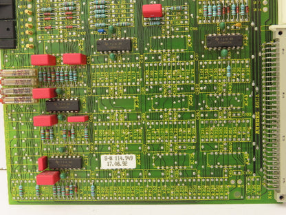 Arburg 460A Circuit Board Slot Card from Injection Molding Machine