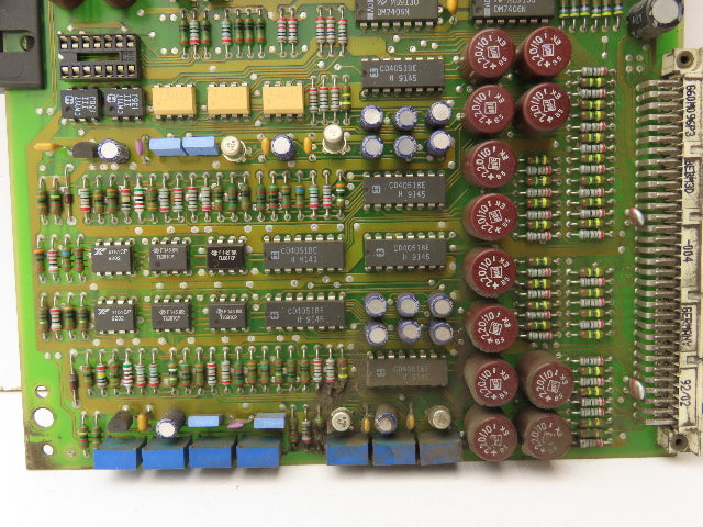 Arburg 7204-3504C1 Circuit Board Temperature Card from Injection Molding Machine