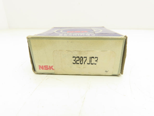 NSK 3207JC3 Double Row Angular Contact Bearing 35 mm Bore 72 mm OD