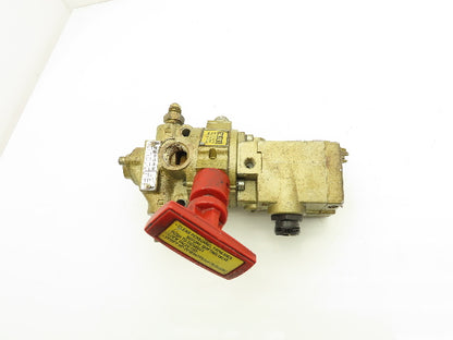 Ross D2773A3072 Pneumatic Pressure Relief Control Solenoid Valve 3/8" NPT 24V