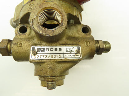 Ross D2773A3072 Pneumatic Pressure Relief Control Solenoid Valve 3/8" NPT 24V