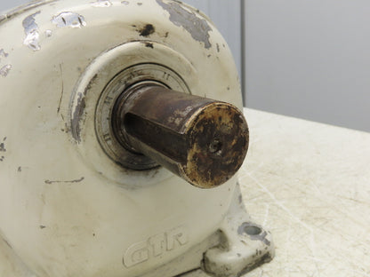 GTR Nissei G3LB-40-160-075 Gearmotor 160:1 Reducer 10.8rpm 1Hp 220V 3PH w/Brake