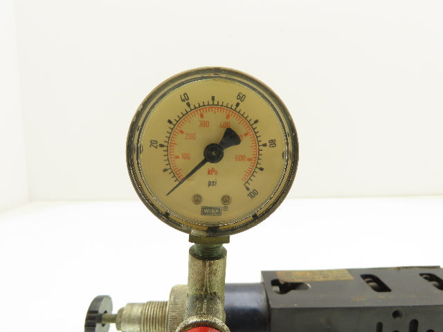 Rexroth 262-180-100-0 Pneumatic Pressure Regulator 10-120 PSI