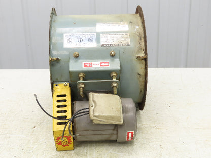 Fulta Electric DBP3M2-3 Tube Axial Blower Fan 12" 1000 CFM 220V 3PH Belt Drive