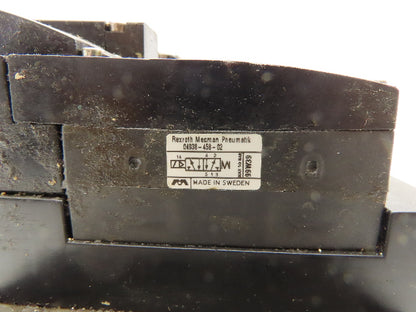 Rexroth 261-108-110-0 Pneumatic 5-Station Manifold Solenoid Valve 24V Coil