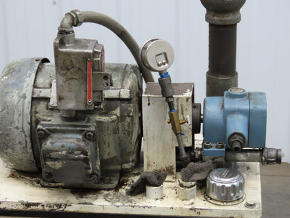 Continental PVR1-8B10 Hydraulic Power Unit 20 Gal 1000psi 8gpm Pump 3Hp 460V