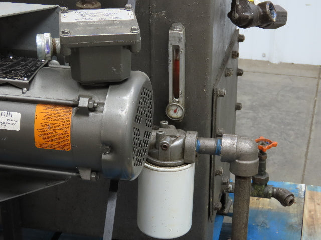 Continental Hydraulic Power Unit 20 Gal 1000psi 8gpm Pump 3Hp 460V w/Oil Cooler