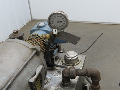 Continental Hydraulic Power Unit 20 Gal 1000psi 8gpm Pump 3Hp 460V w/Oil Cooler