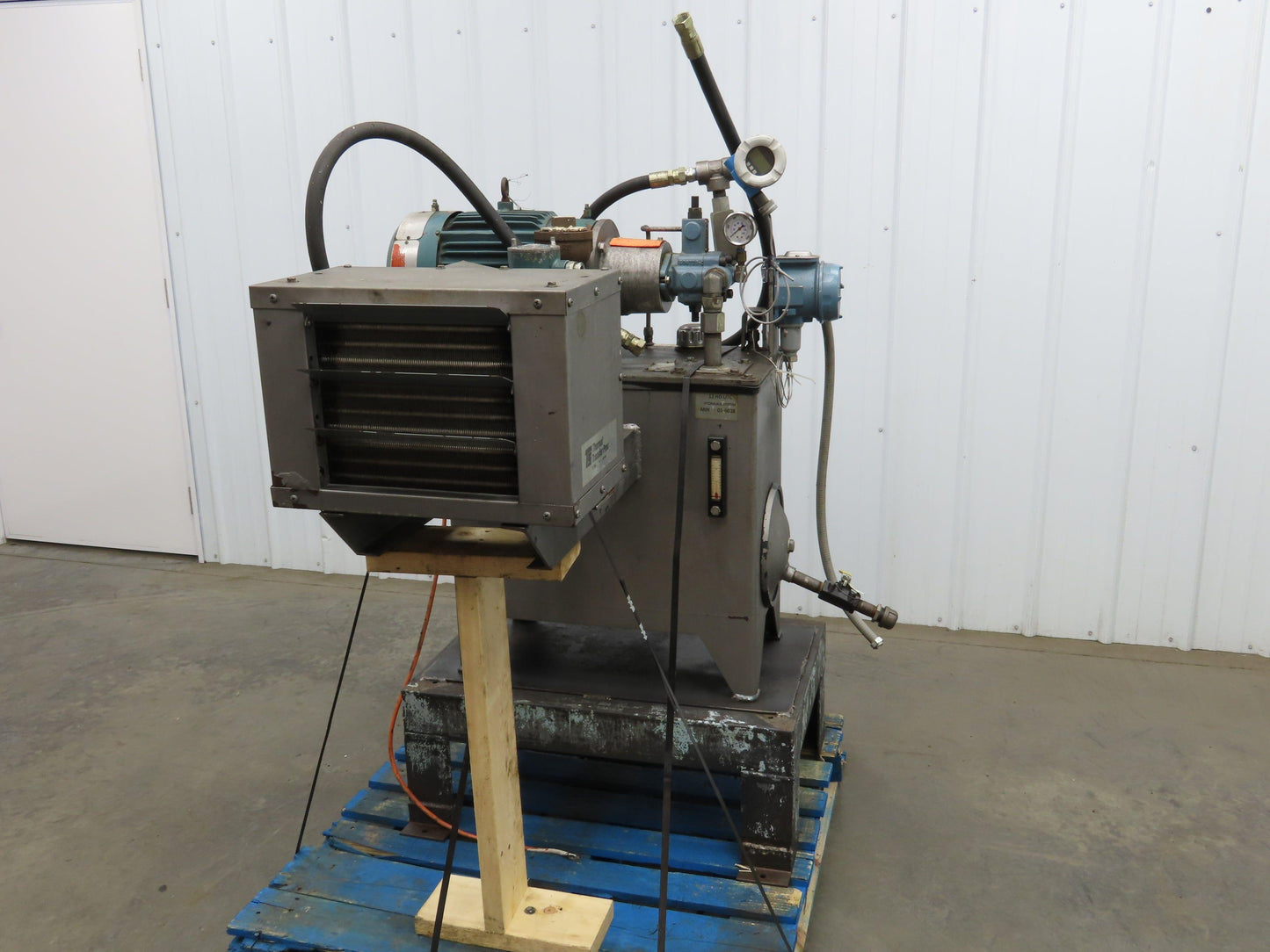 Continental Hydraulic Power Unit 20 Gal 2000psi 8gpm 7.5Hp 460V w/Oil Cooler