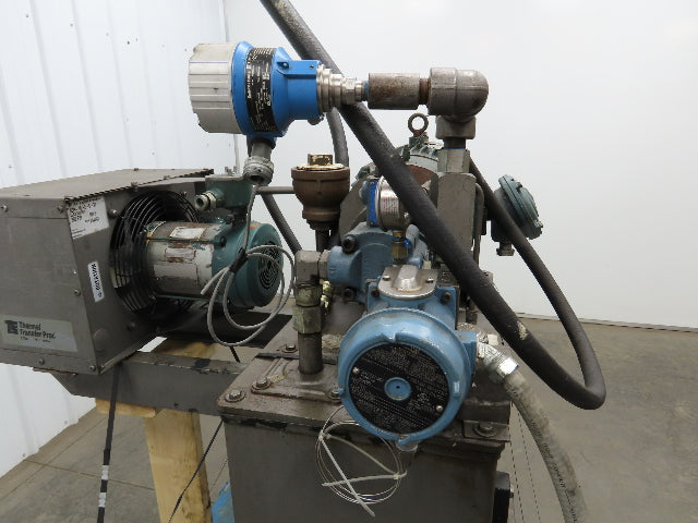 Continental Hydraulic Power Unit 20 Gal 2000psi 8gpm 7.5Hp 460V w/Oil Cooler