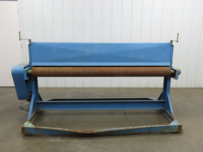 Sheet Metal Straightener 84" Rollers Power Feeder 3 Roll 230/460V 3Ph