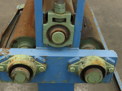Sheet Metal Straightener 84" Rollers Power Feeder 3 Roll 230/460V 3Ph