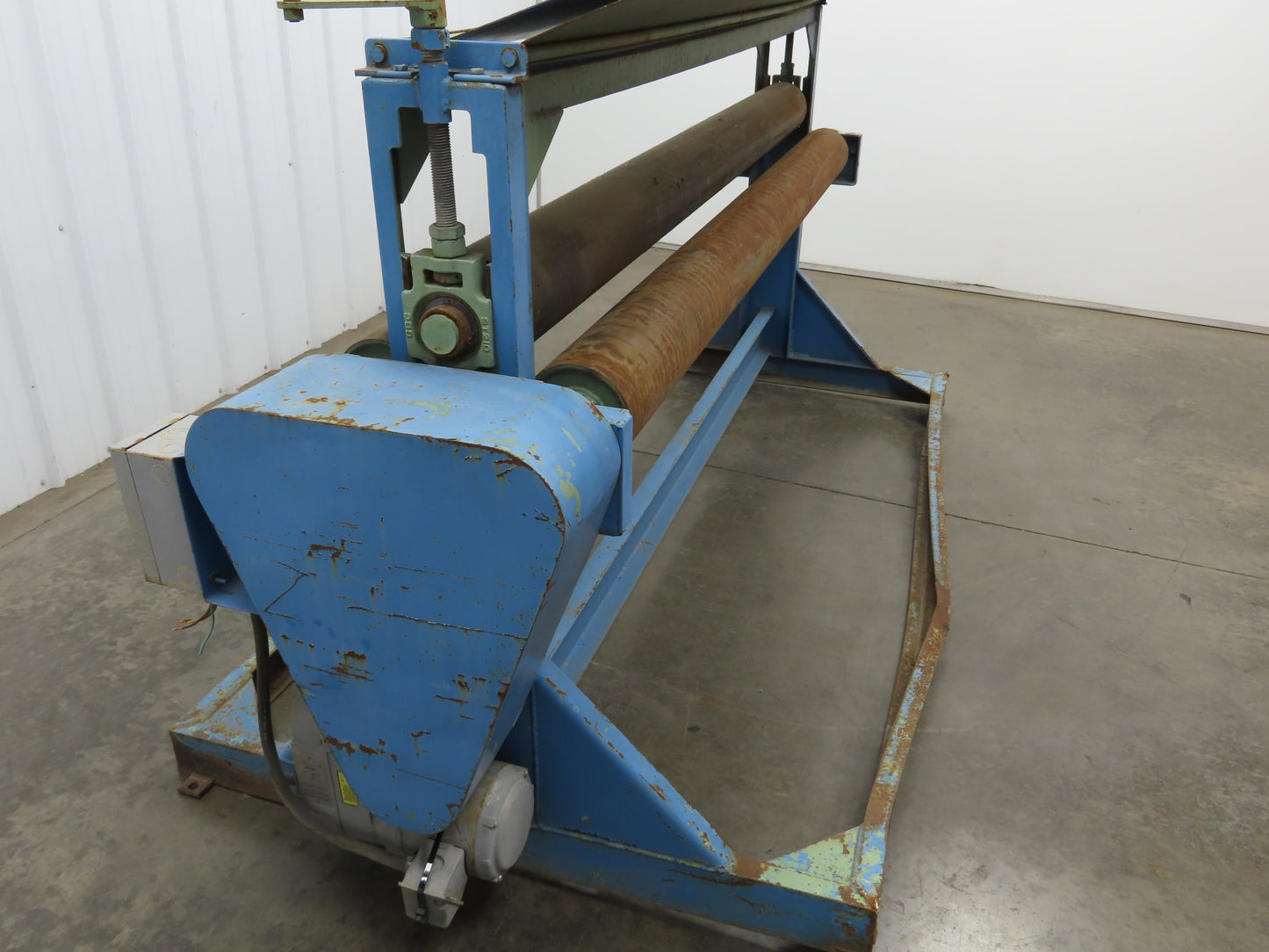 Sheet Metal Straightener 84" Rollers Power Feeder 3 Roll 230/460V 3Ph