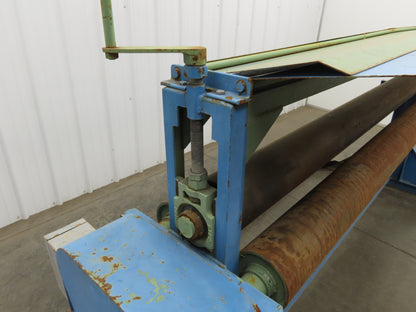 Sheet Metal Straightener 84" Rollers Power Feeder 3 Roll 230/460V 3Ph