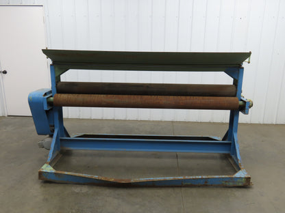 Sheet Metal Straightener 84" Rollers Power Feeder 3 Roll 230/460V 3Ph